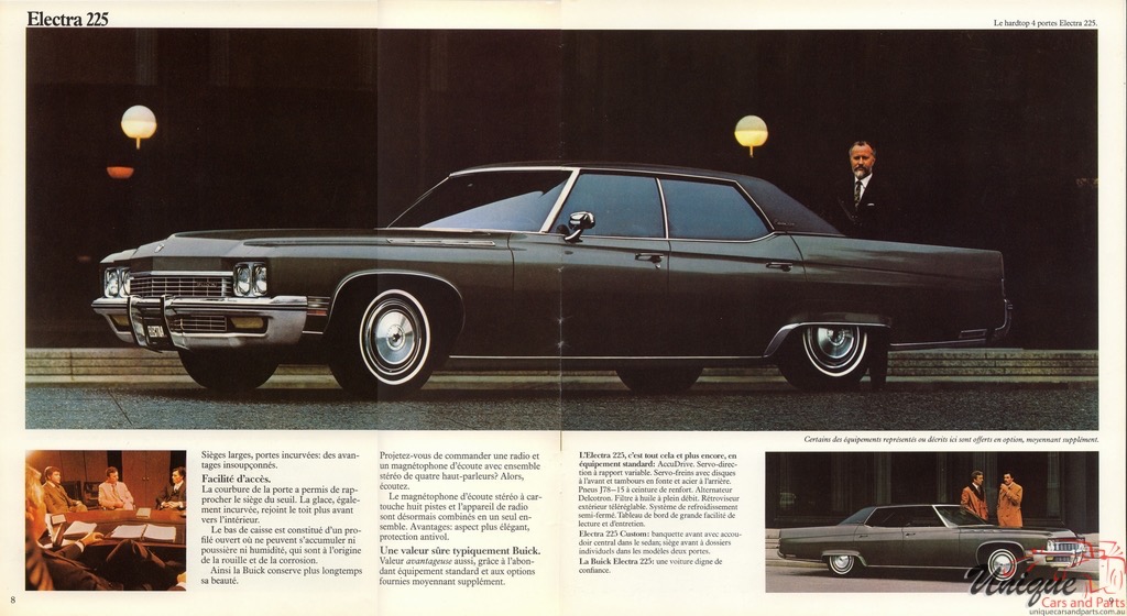 1972 Buick French Canadian Brochure Page 24